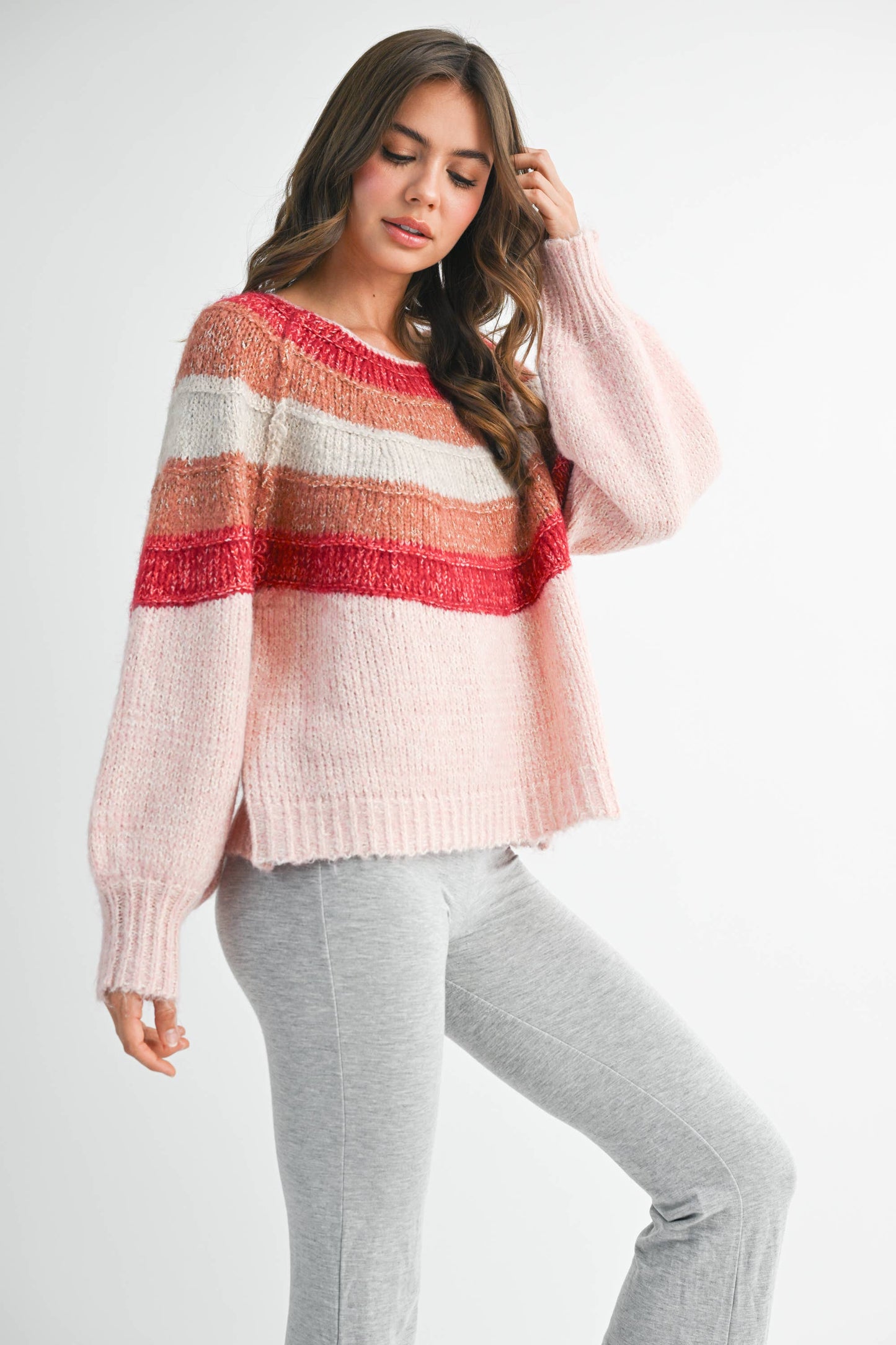 Chunky Pink Sweater