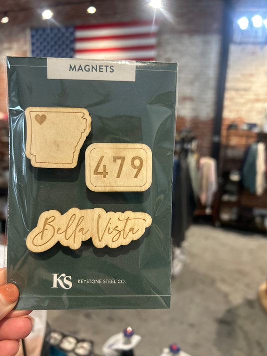 CUSTOM Town - Magnet Pack of 3:Name