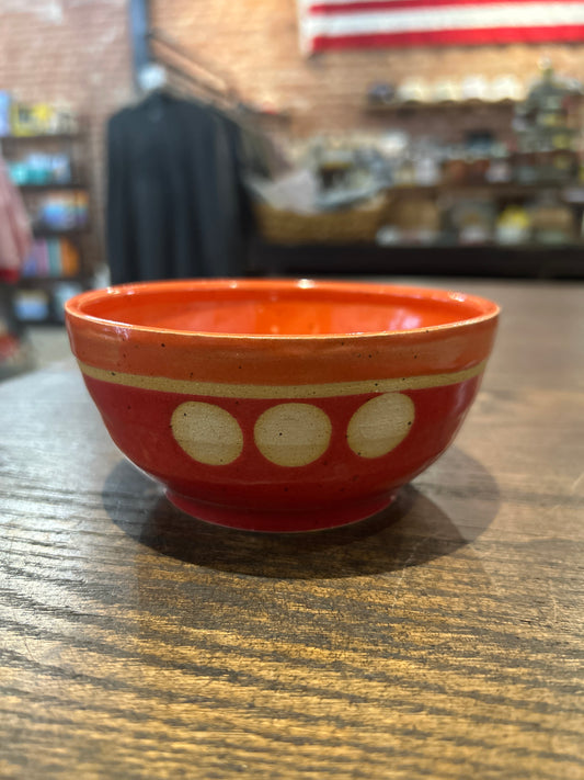 58 Healing Earth Red Orange Bowl