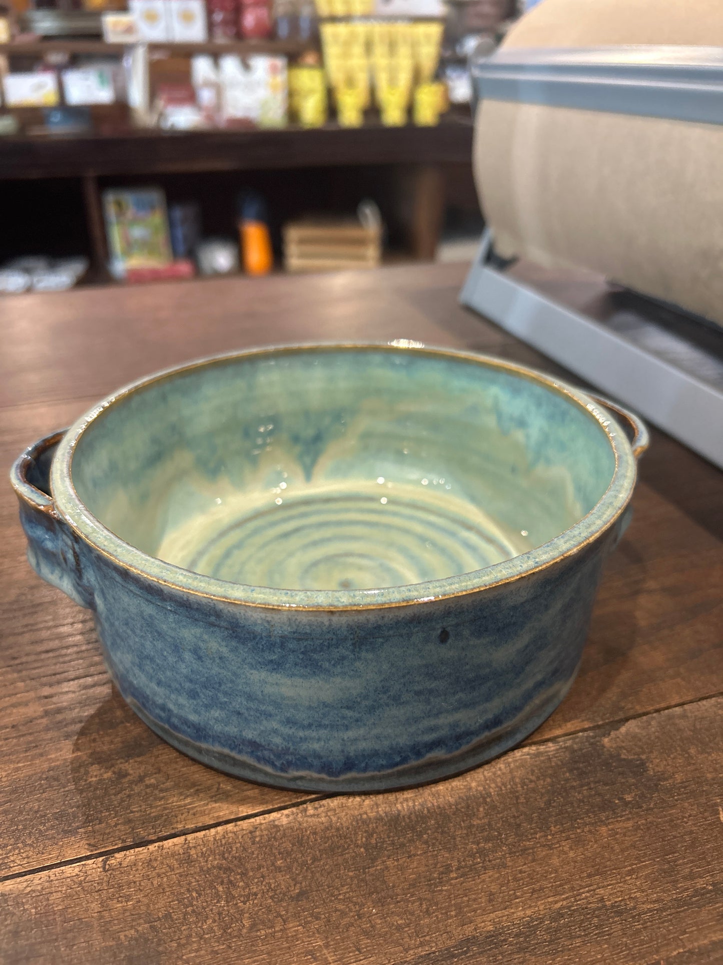 Turquoise Serving Bowl #94