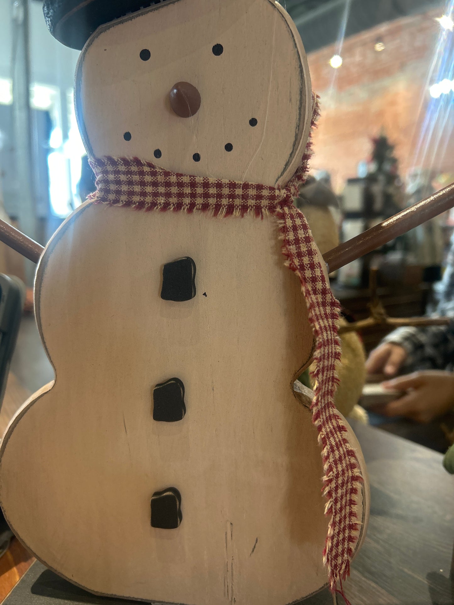 Distressed Snowman