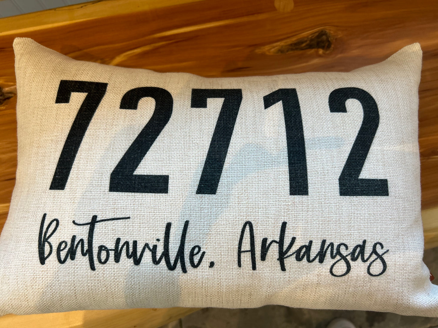 Zip Code Pillow