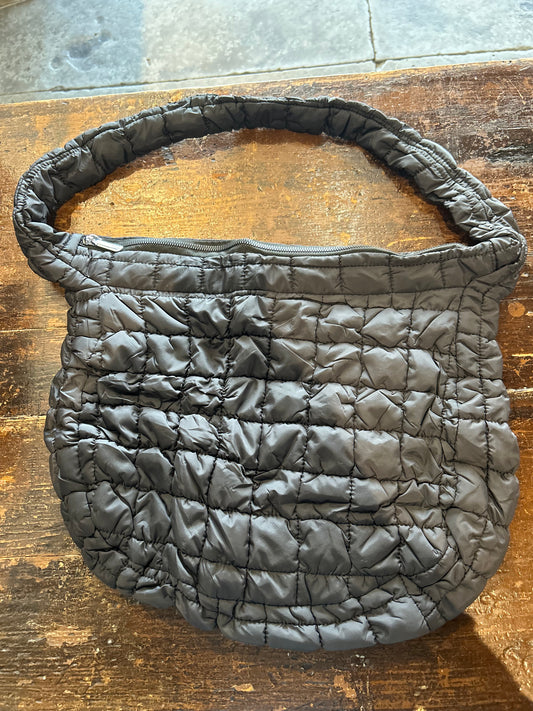 Black Quilted Shoulder Bag