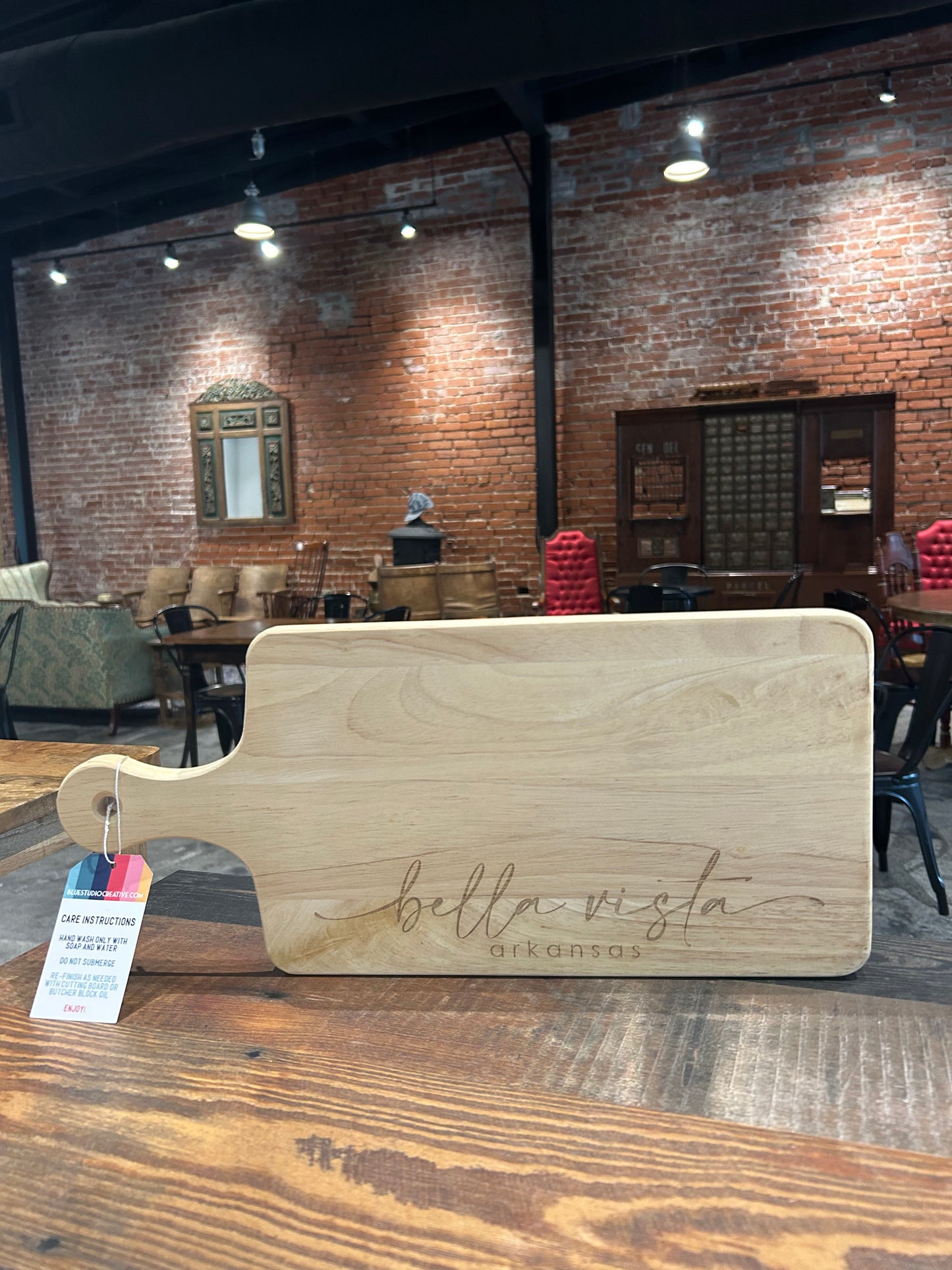 Large Local City Cutting Board