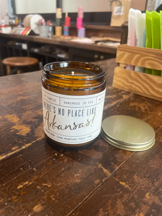 There's No Place Like Arkansas Soy Wax Candle