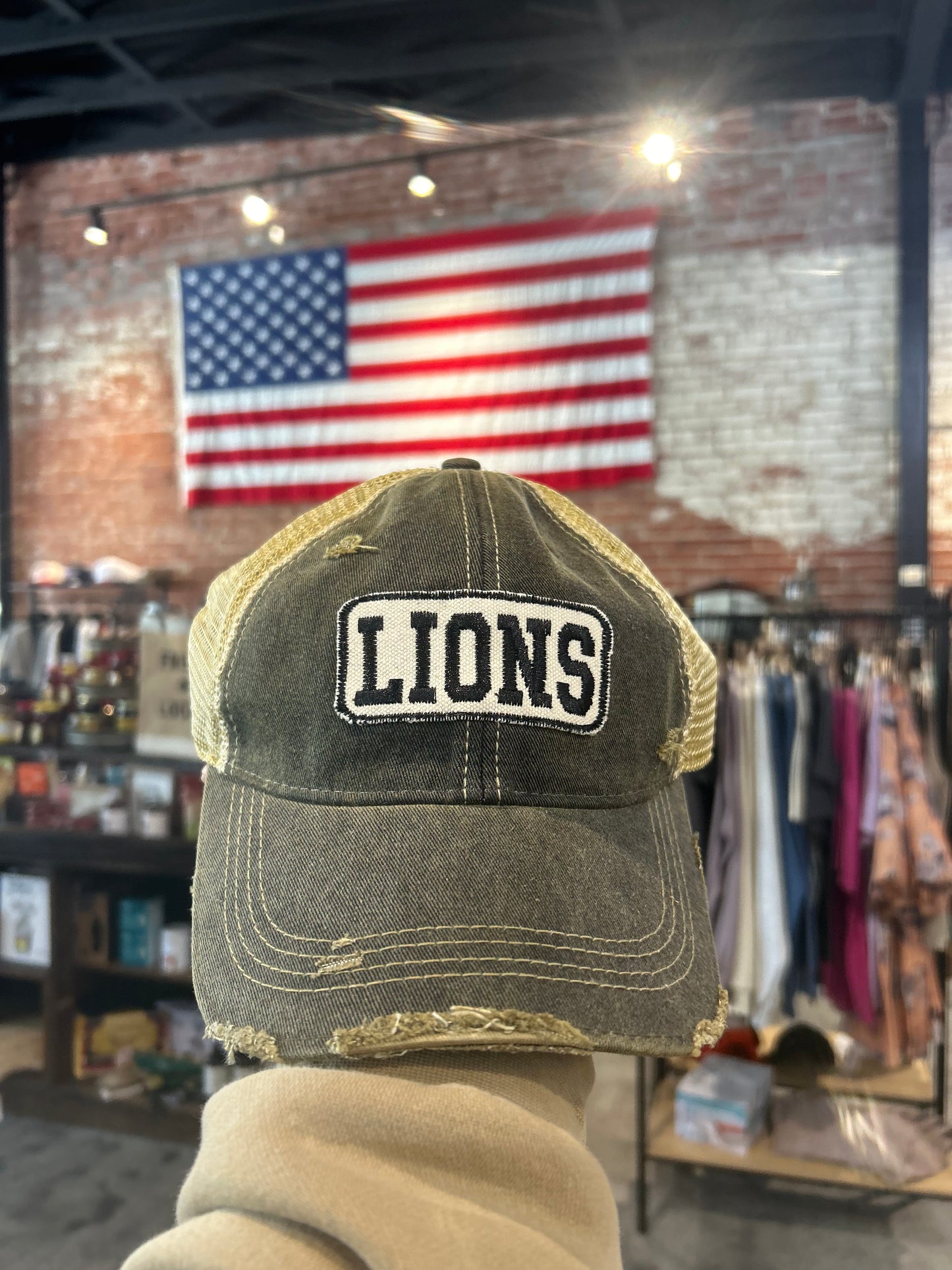 Lions Patch Hat