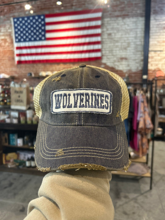 Wolverines Patch Hat