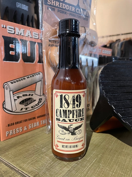 1849 Brand All Natural Campfire Mild Hot Sauce: 5oz