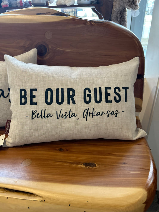 Be Our Guest 12x18in Pillow