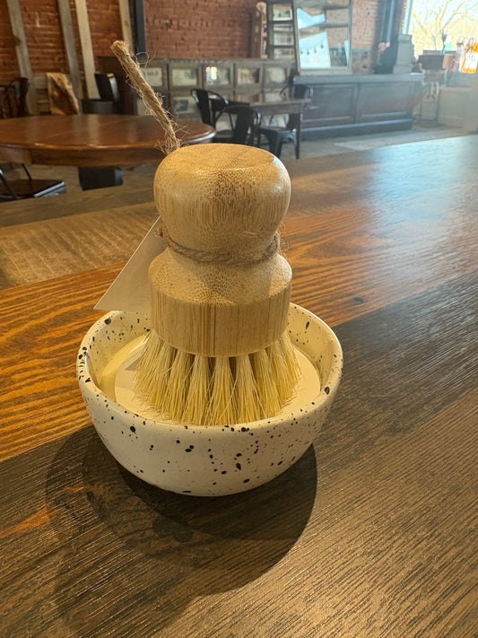 Mt. Olive Farms Dish Soap and Brush set
