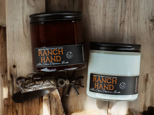 Ranch Hand: Clove & Leather Candle