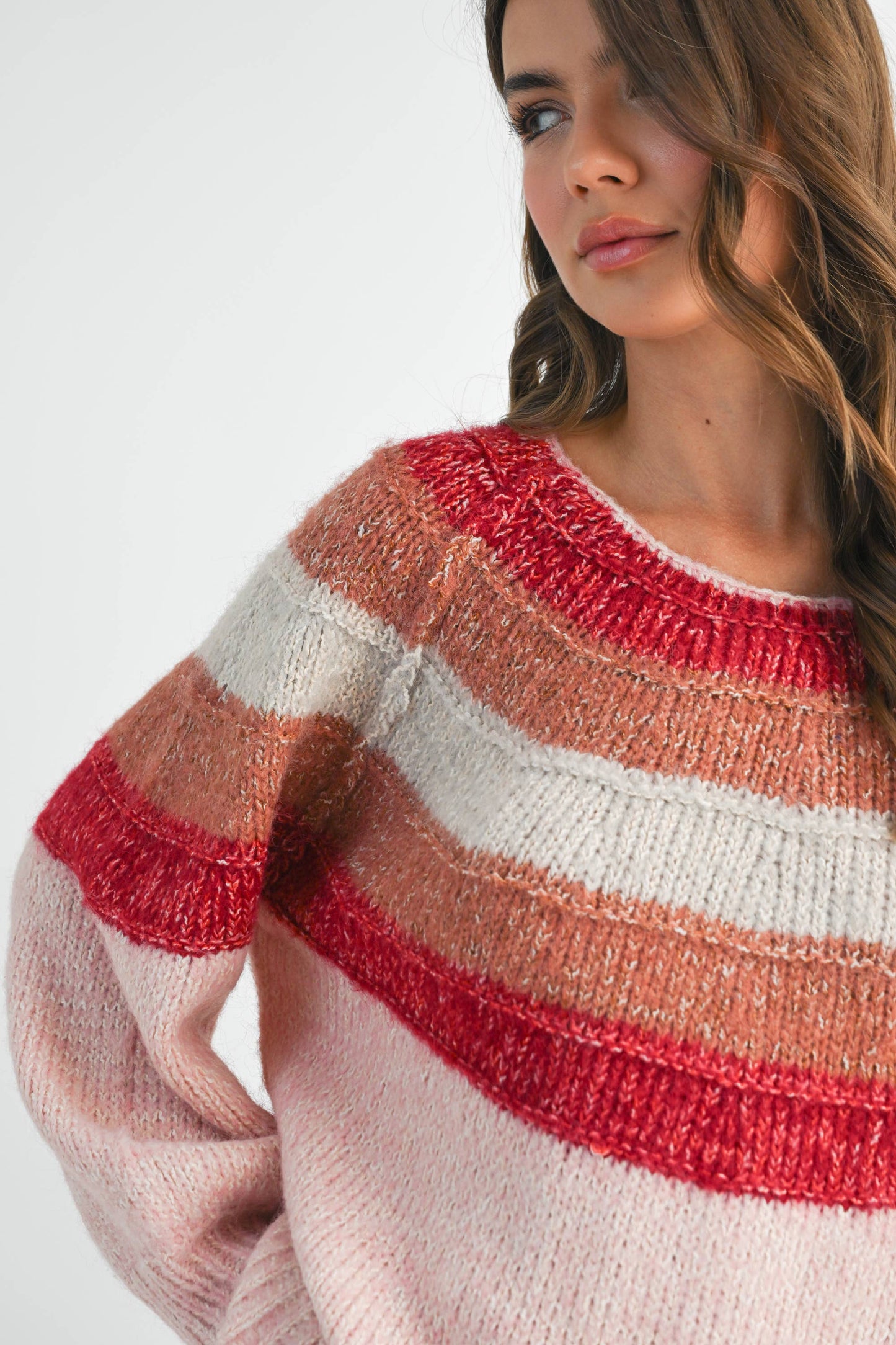 Chunky Pink Sweater