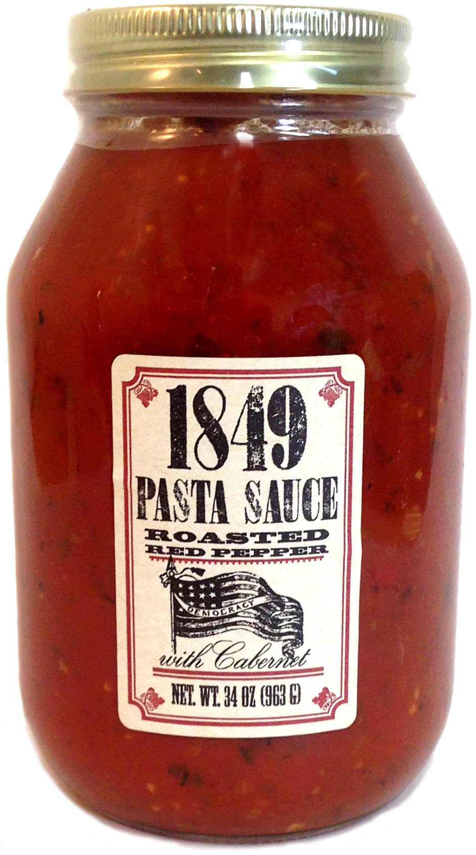 1849 Roasted Red Pepper Pasta Sauce & Cabernet