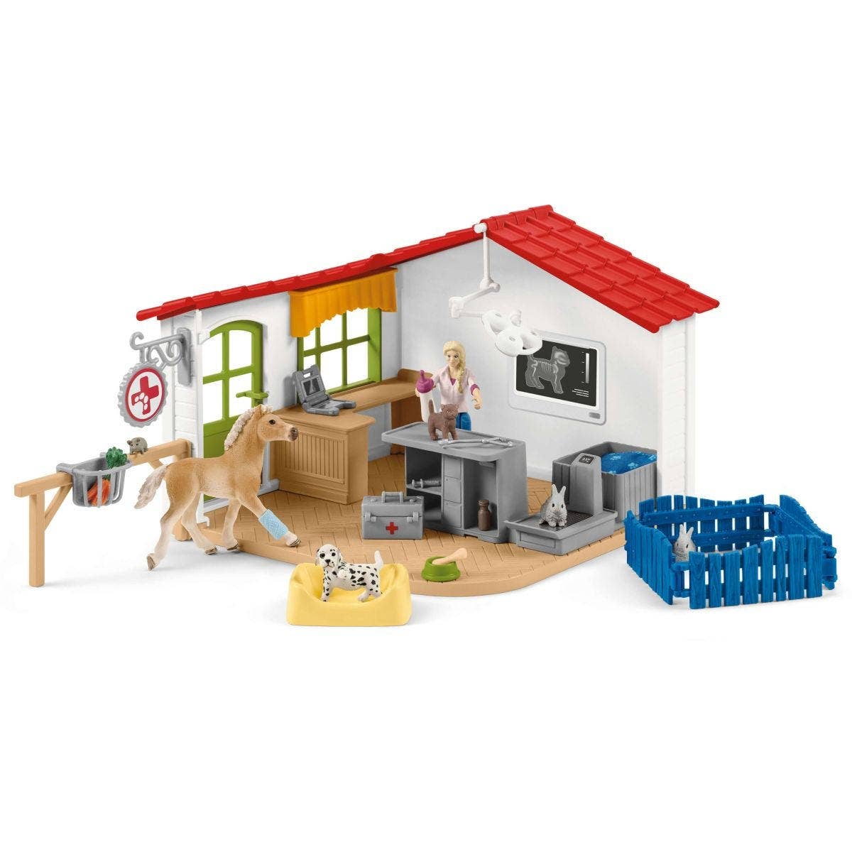 Veterinary Practice Farm Figurine Toy Set