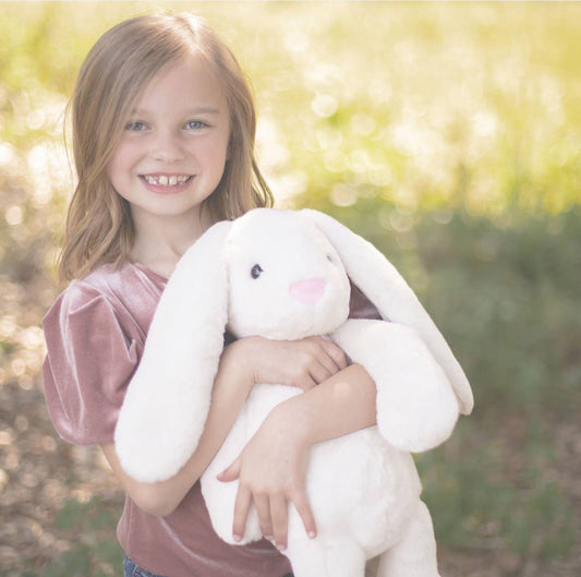 World's Softest Lushee 16 inch BriBri Cream Bunny Plush Toy