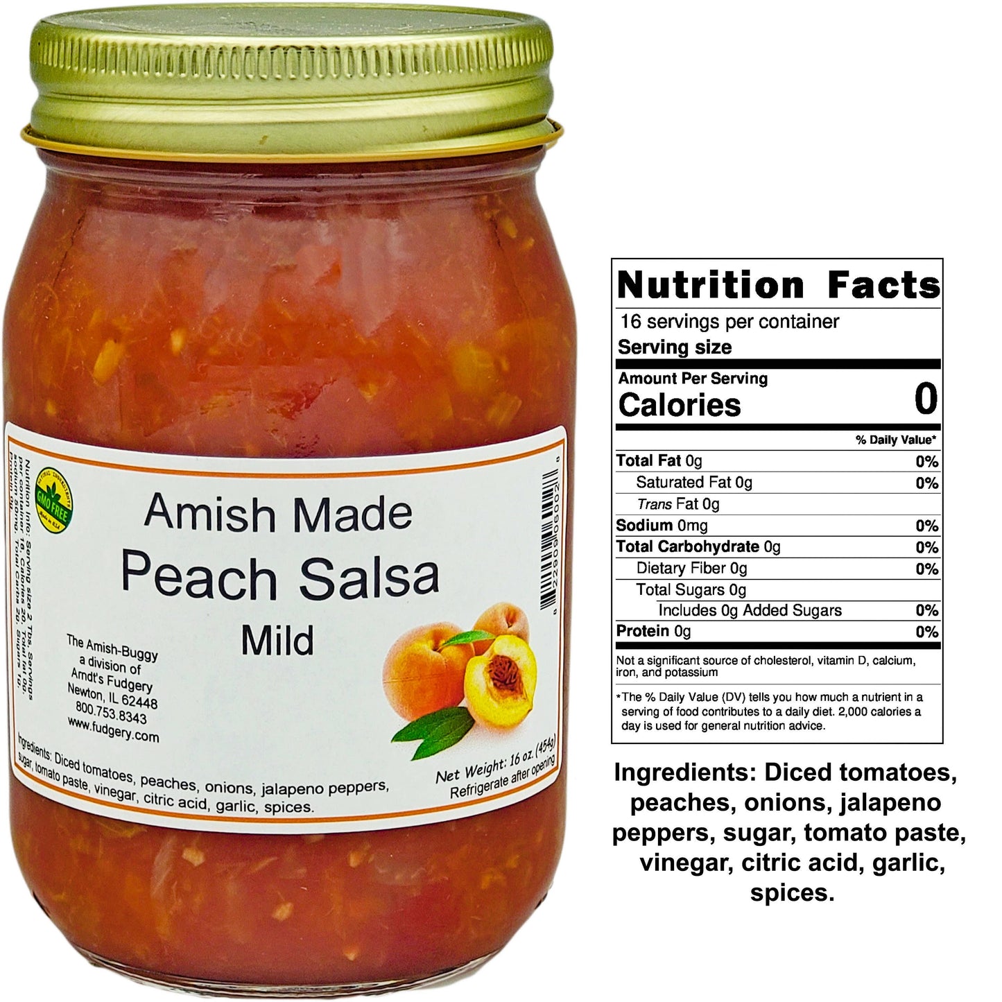 Amish Fresh Made 16oz Salsa