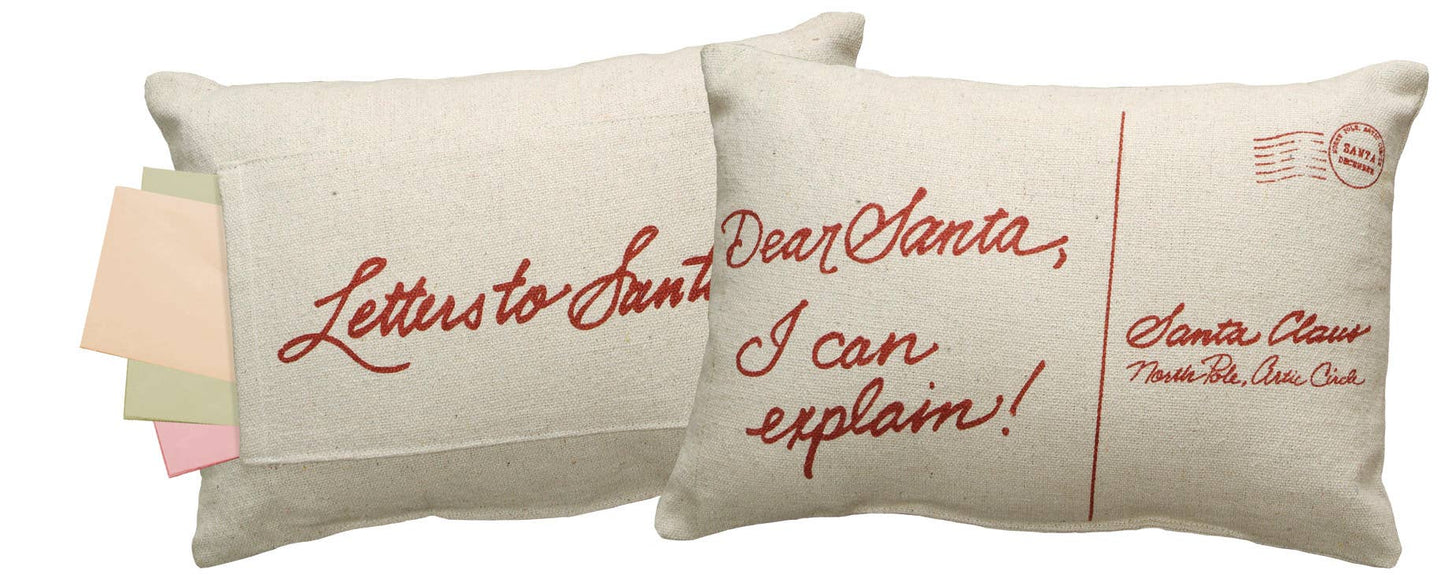 Dear Santa Pocket Pillow