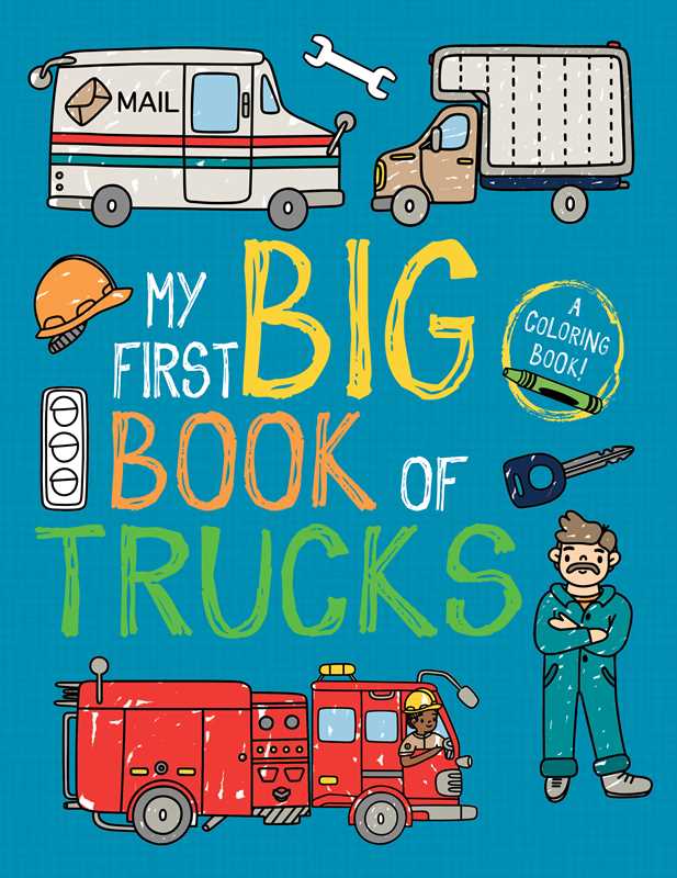 My First Big Book of Trucks by Little Bee Books: Paperback; 192 pages / English