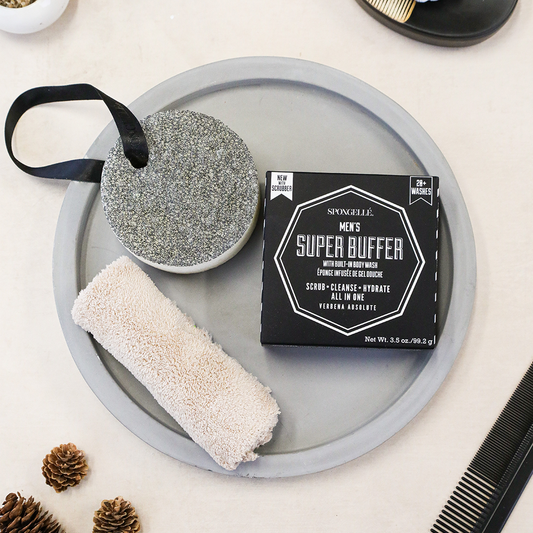 Men's Super Buffer with Black Scrubber