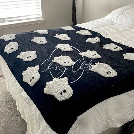 Halloween Ghost Luxe Blanket