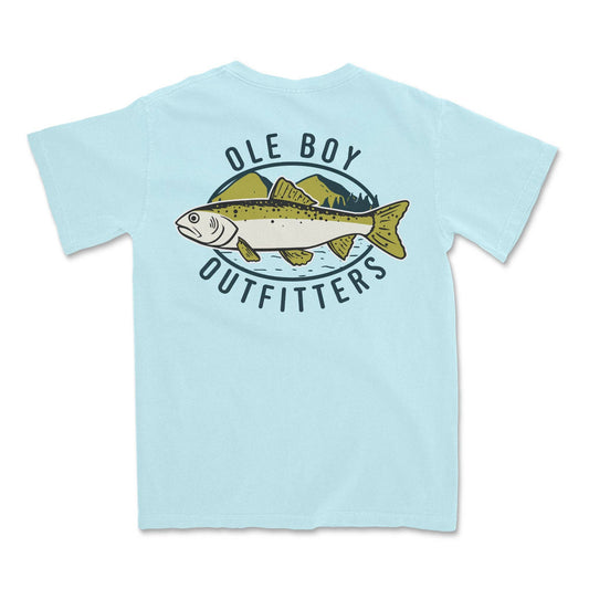 Ole Boy Trout Mountain Pocket Tee