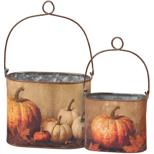 Pumpkin Still Life Bin Set