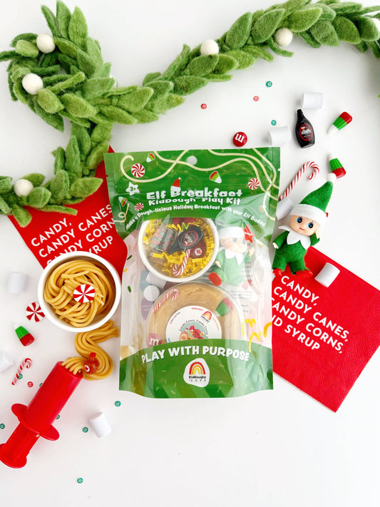 Elf Breakfast Maple Syrup KidDough Play Kit