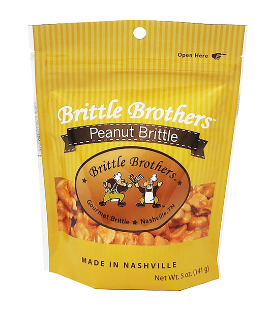 Brittle Brothers Peanut Brittle - 5 oz. Bag