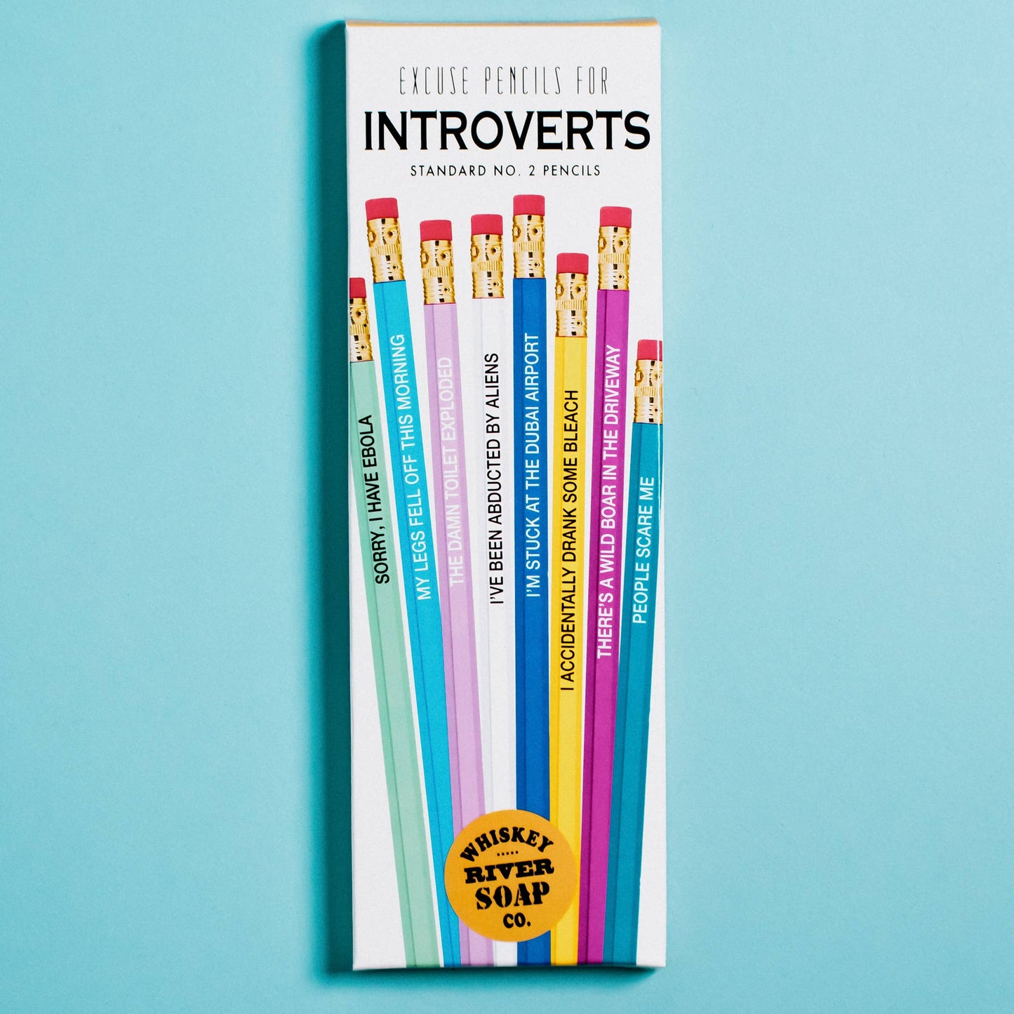 Funny Excuse Pencils for Introverts