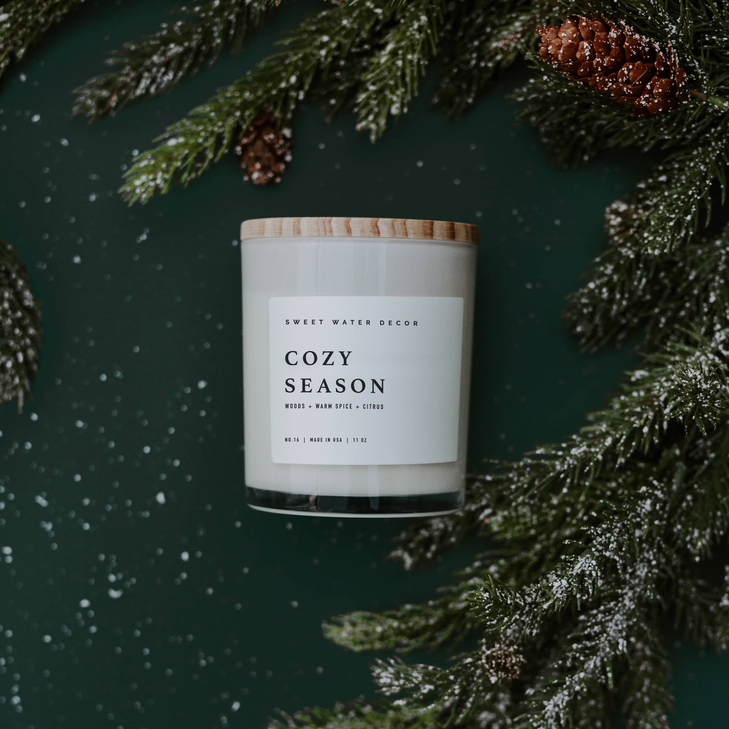 Cozy Season 11 oz Soy Candle - Fall Decor & Gifts