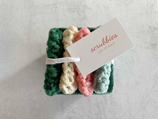 Scrubbies in a Berry Basket