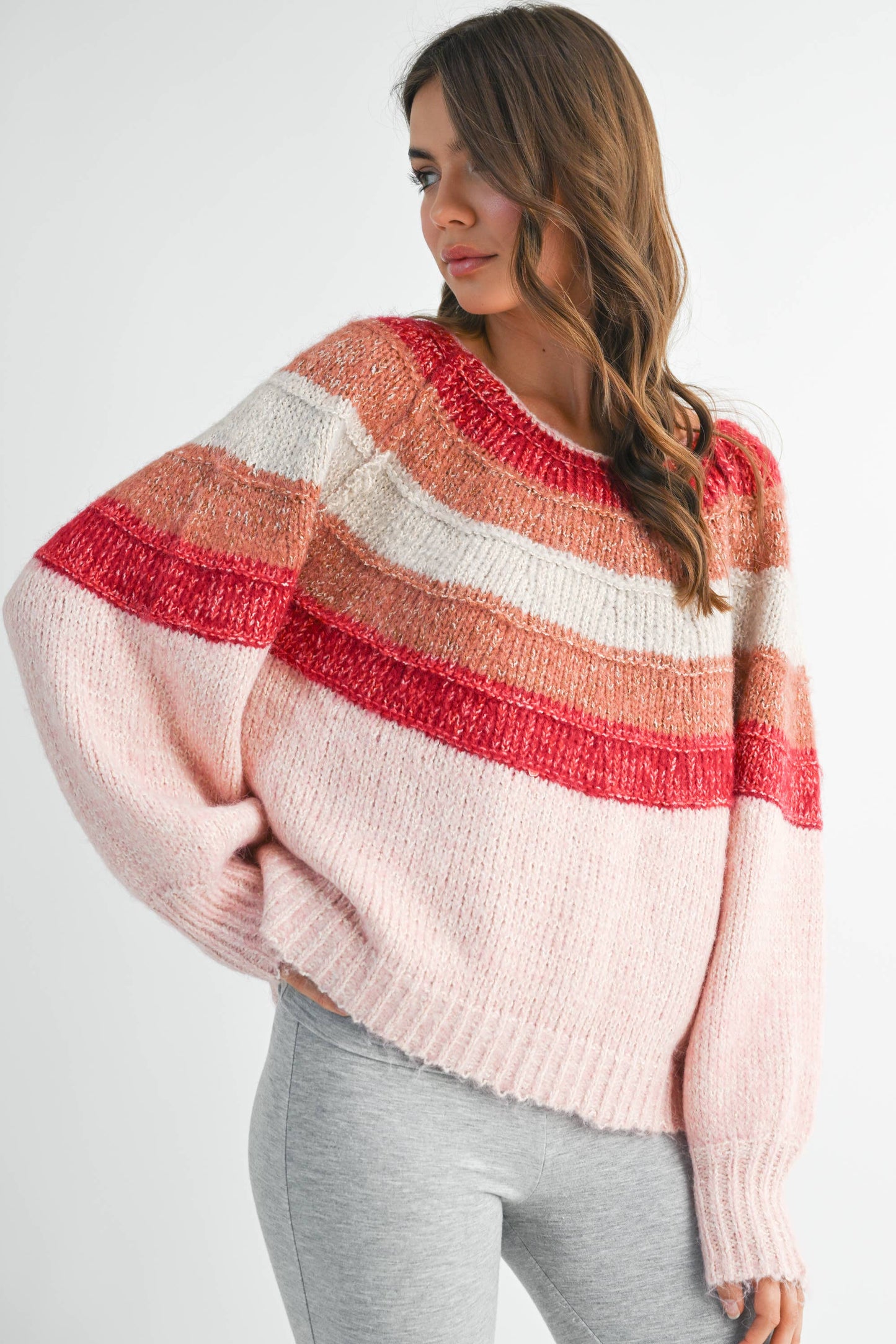 Chunky Pink Sweater