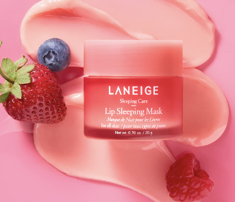 Large Laneige Berry Lip Sleeping Mask Treatment