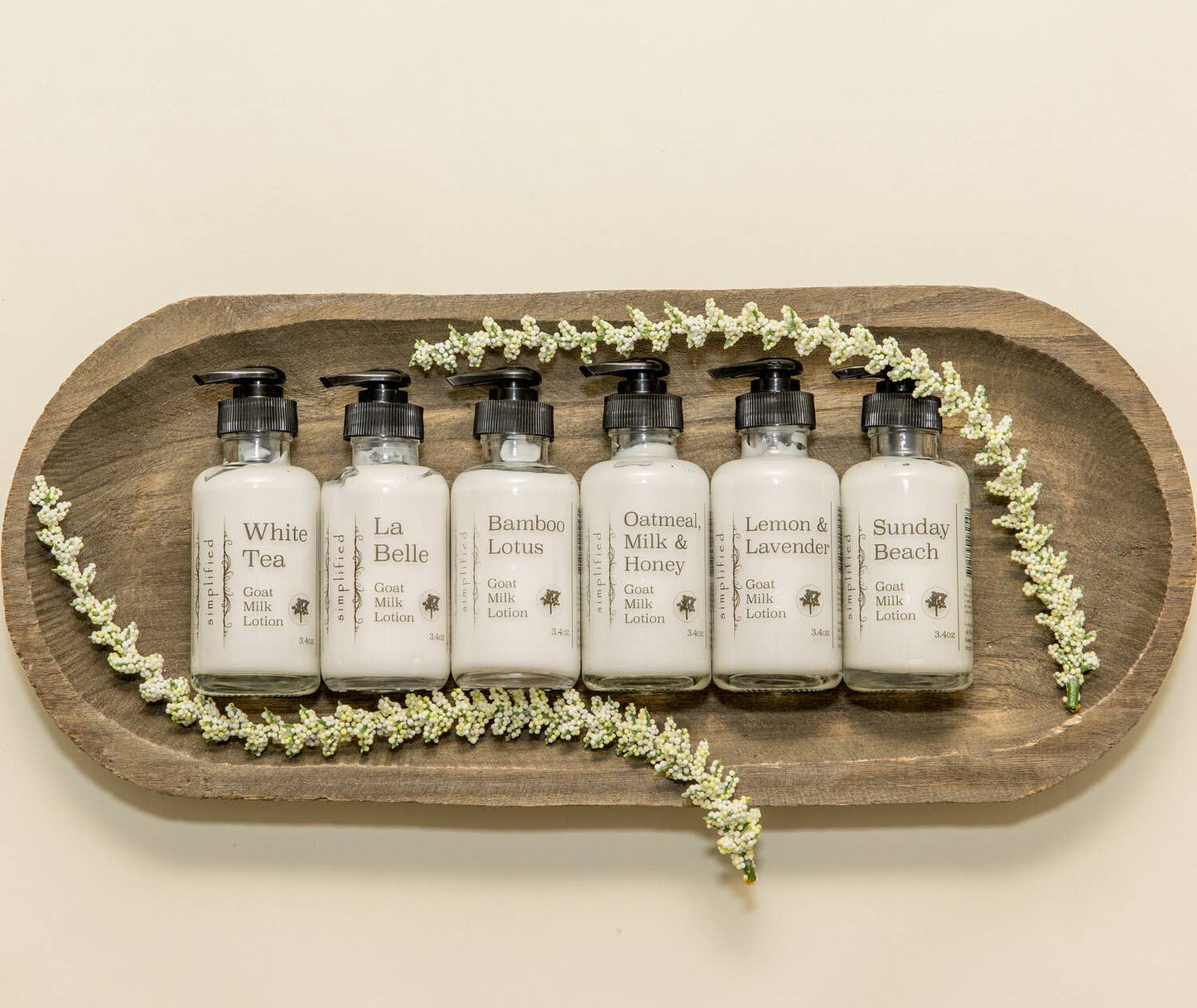 3.4oz Goat Milk Lotion: Oatmeal Milk & Honey