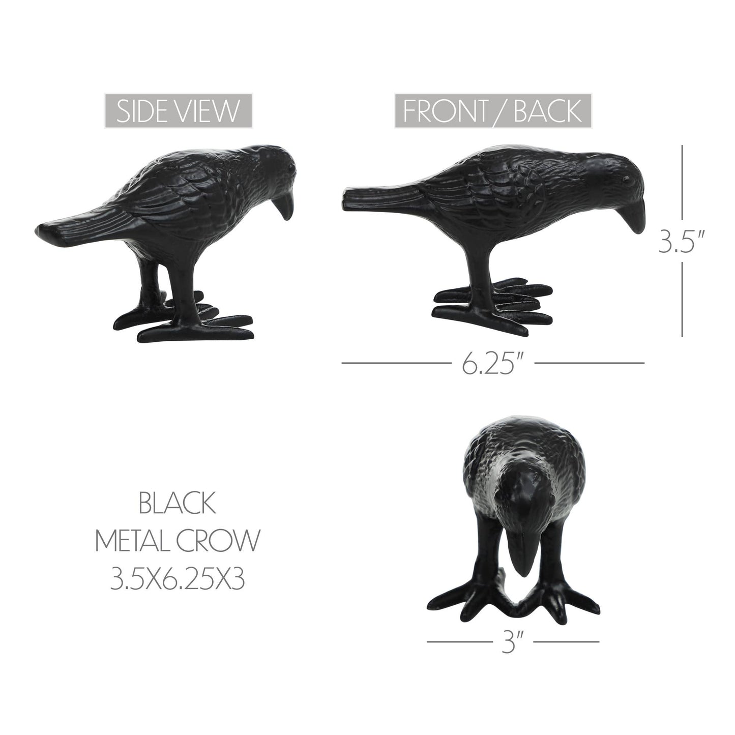 Decorative Raven Figurine