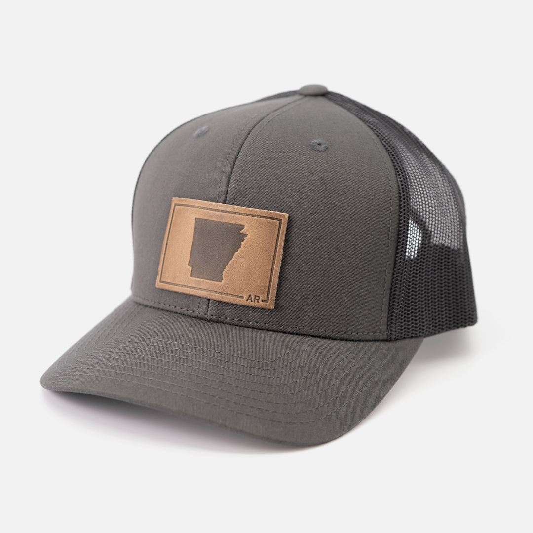 Arkansas Leather Hat