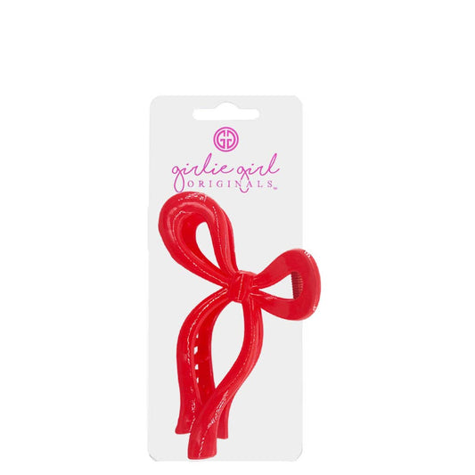 Bow Clips Plastic Cardinal