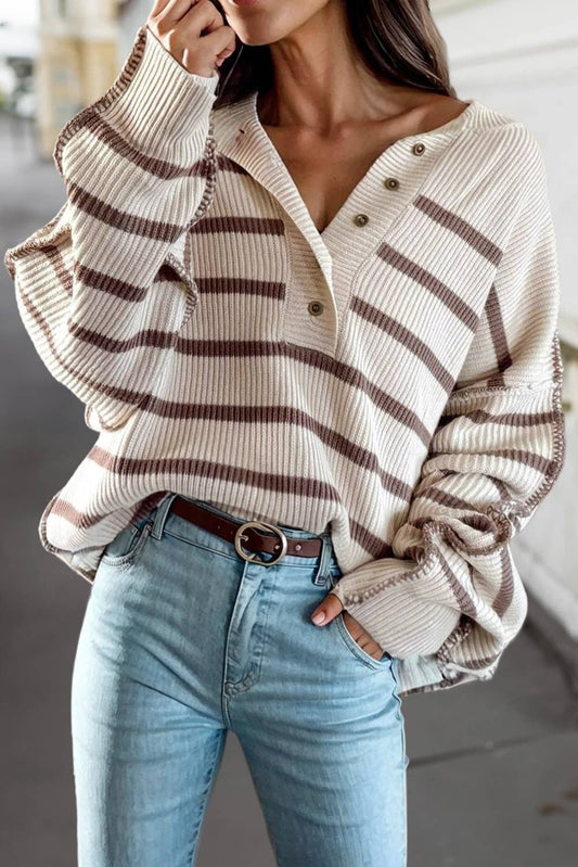 Stripe Henley