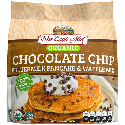 Organic Chocolate Chip Pancake & Waffle Mix