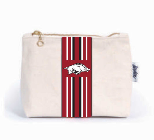 Small canvas pouch - Arkansas