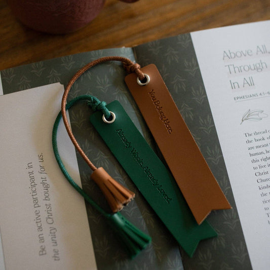 You Belong Here Leatherette Bookmarks