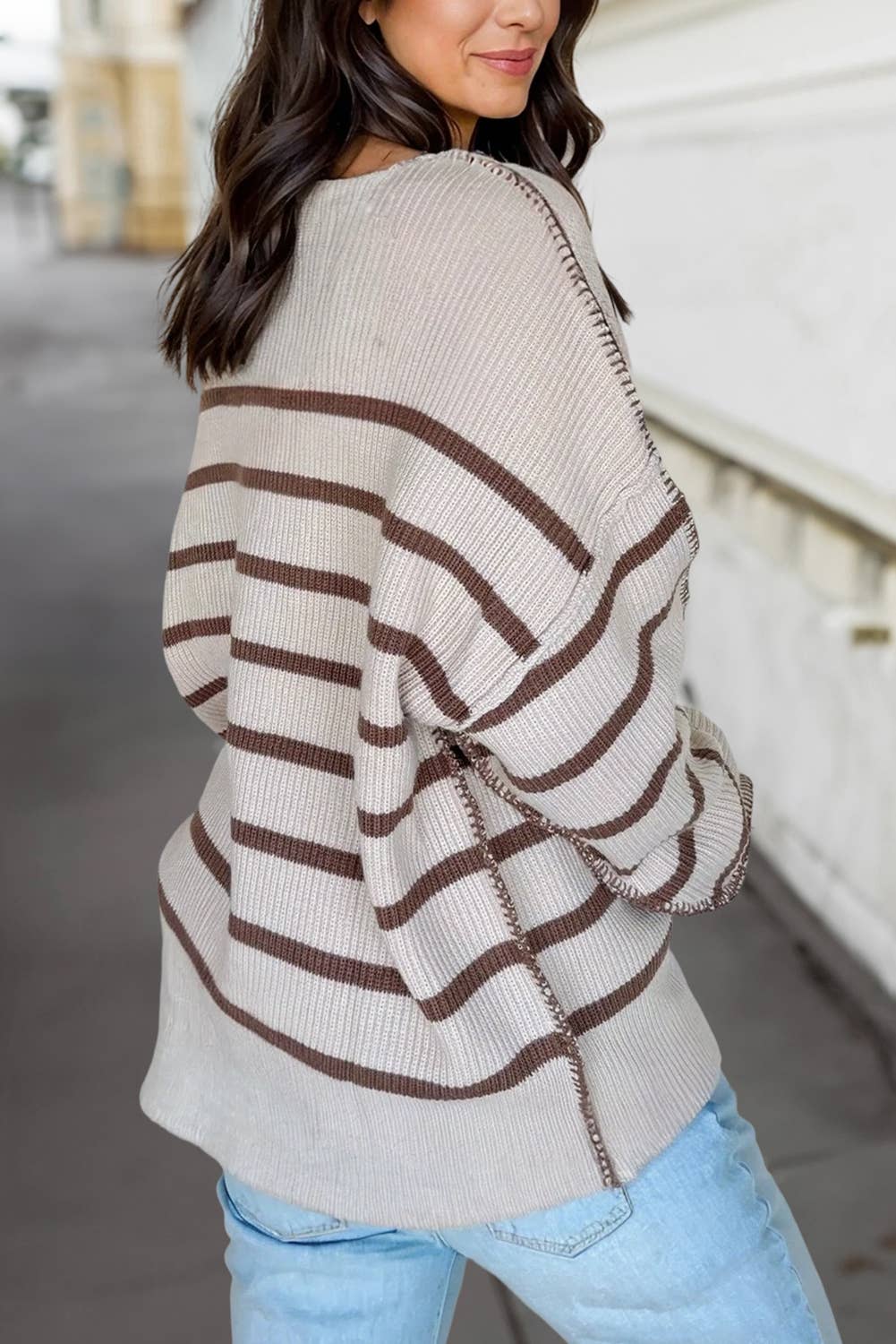 Stripe Henley