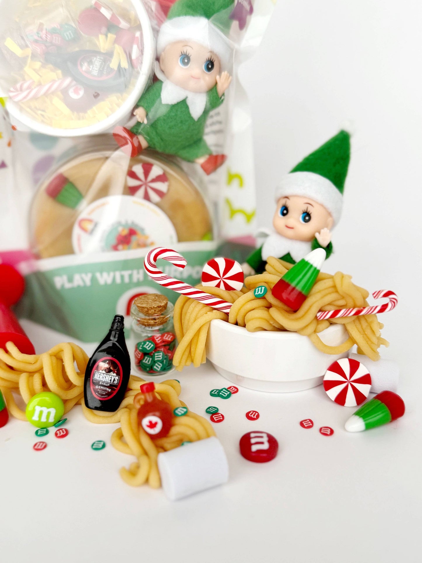 Elf Breakfast Maple Syrup KidDough Play Kit