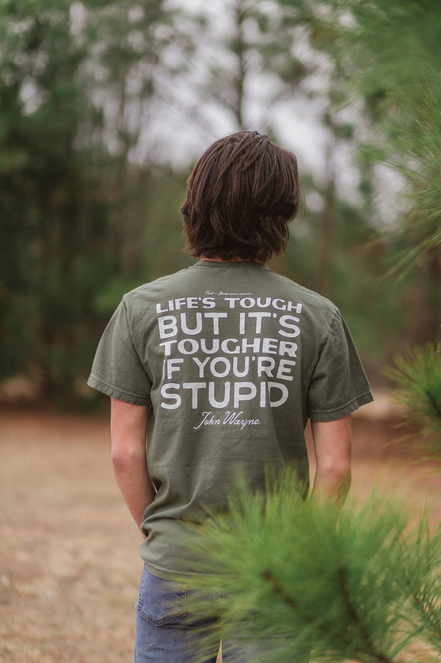 Tougher If You're Stupid Men's T-shirt