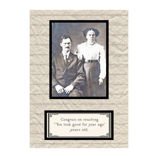 Congrats On Reaching: Birthday Card