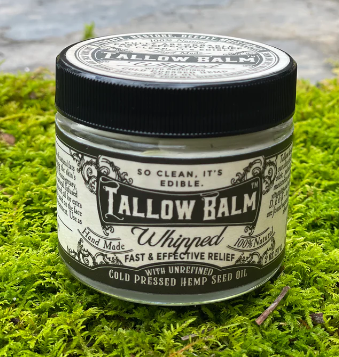 Tallow Balm Whipped with Hemp Seed Oil