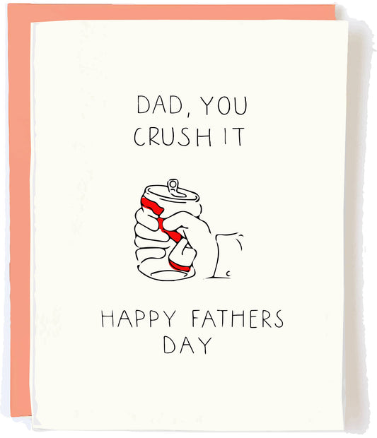 Crush It: Father's Day Card