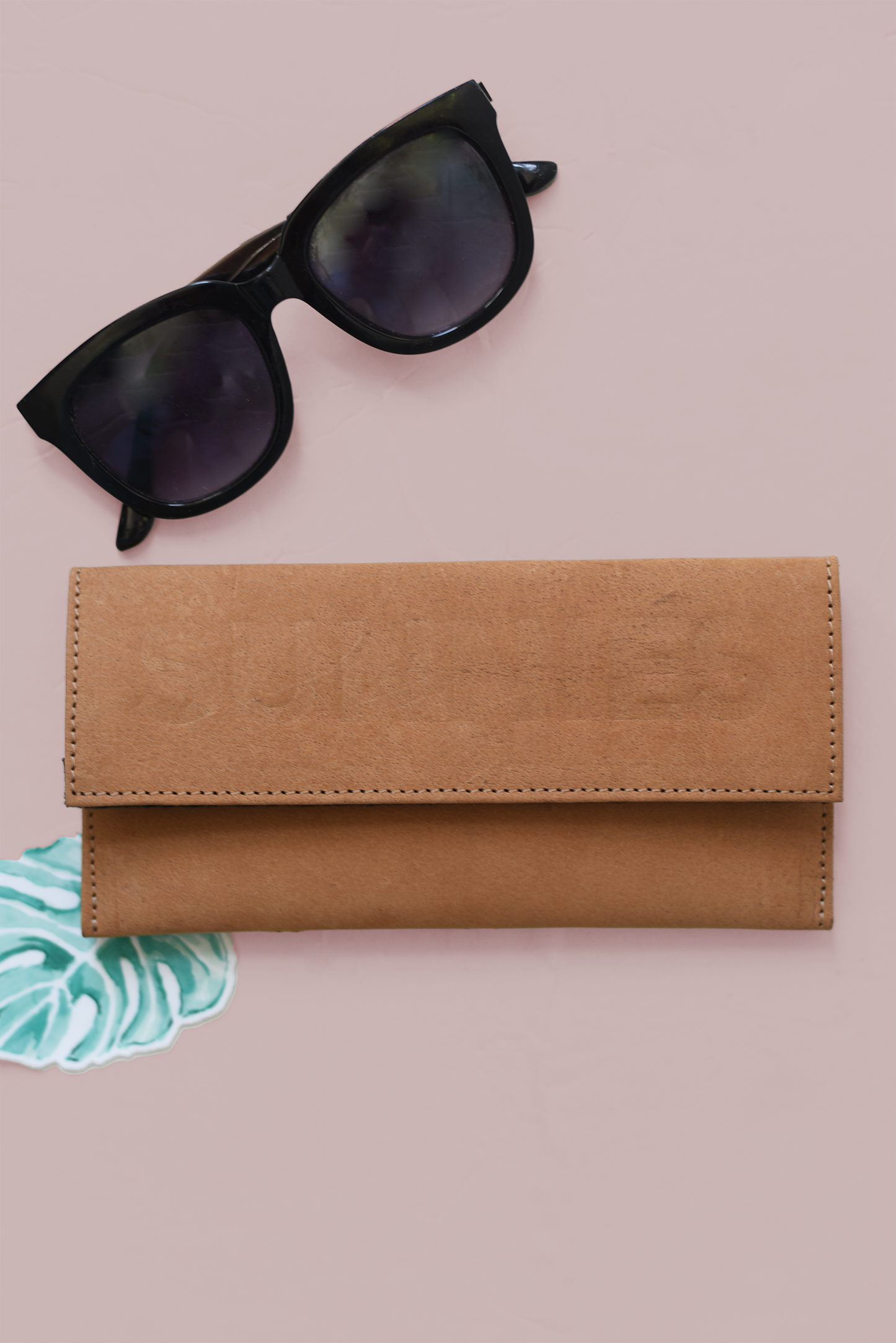 Sand Colored Sunglasses Case