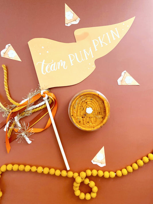 Pumpkin Pie Half Pound Sensory Play Dough