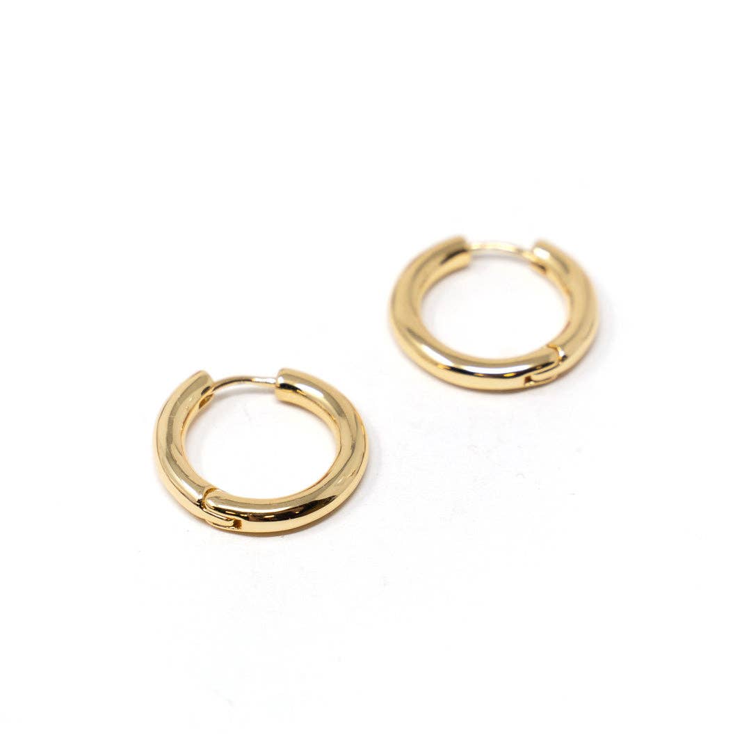 Gold Hoop Earrings